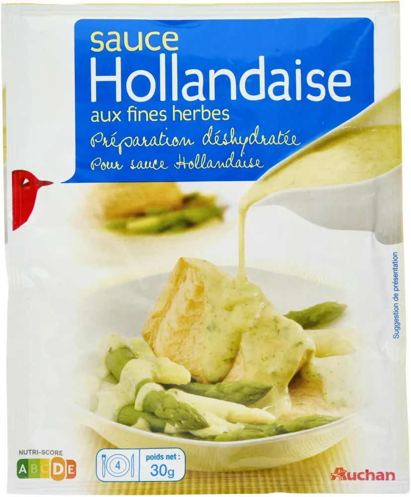 sauce HOLLANDAISE aux fines herbes