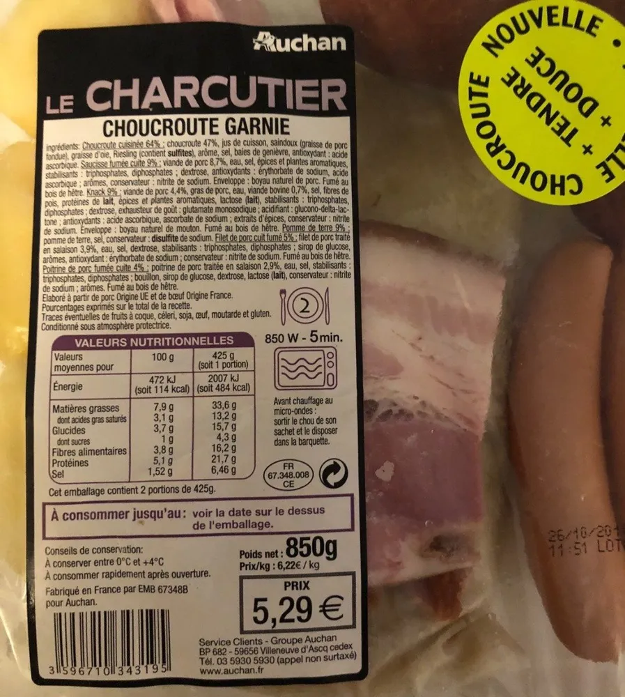 Choucroute Garnie