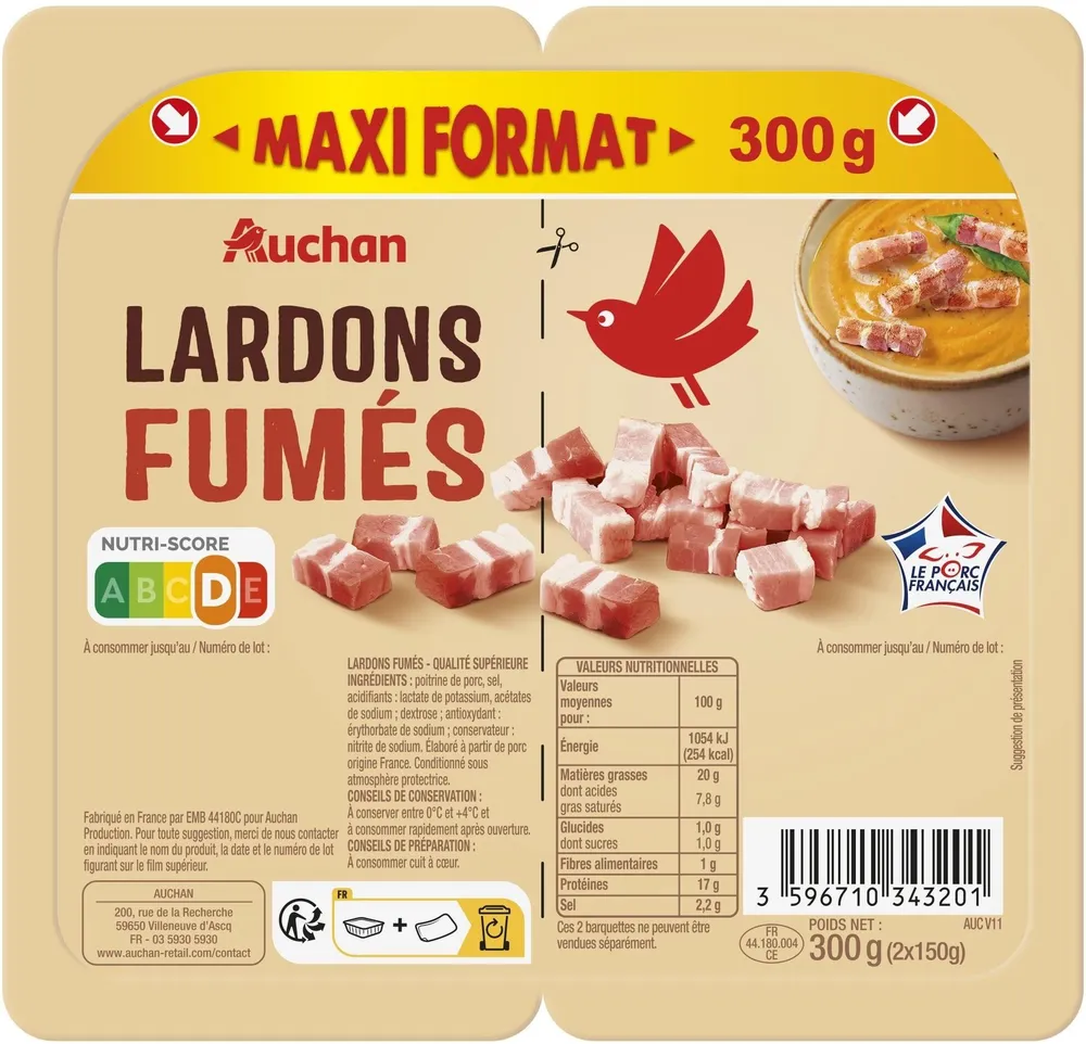 Lardons Fumés