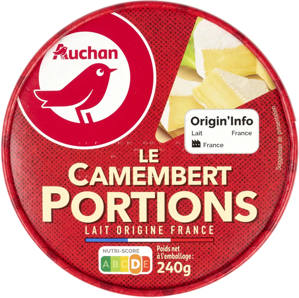 Le Camembert portions
