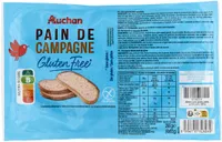 Pain de campagne sans gluten