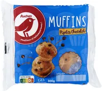Muffins pépites chocolat