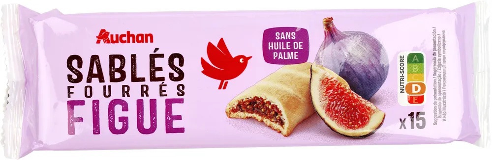 Sables fourres figue