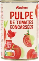 Pulpe de tomates concassées