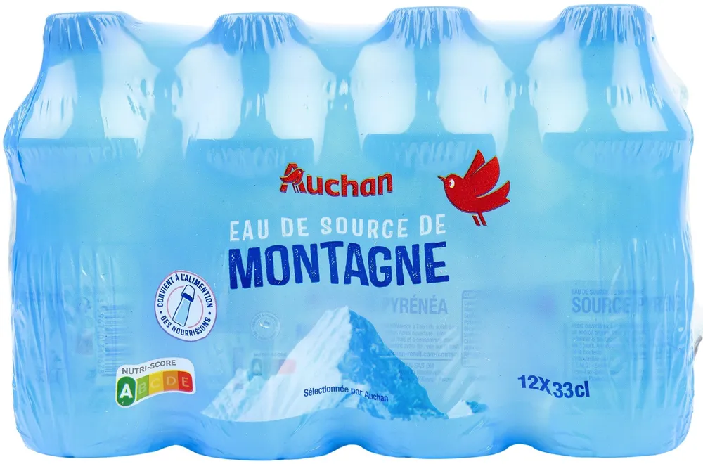 Eau de source de montagne