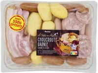 Choucroute garnie d'Alsace cuisinée à la bière