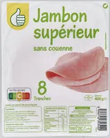 Jambon supérieur découenné - dégraissé