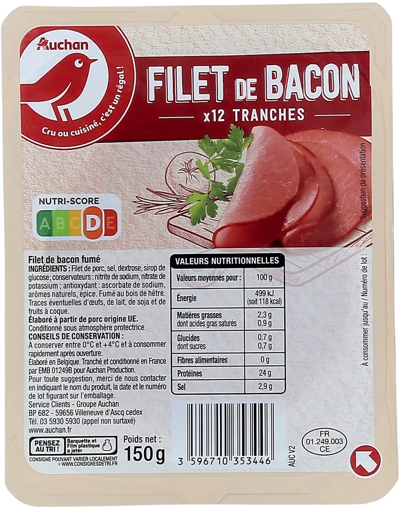 Filet de Bacon
