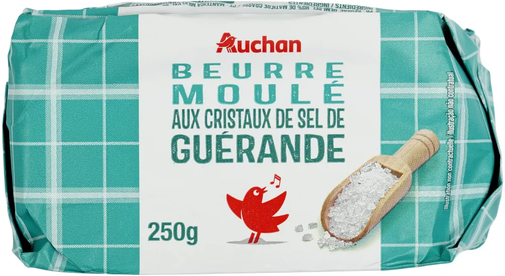 Beurre Mouléaux Cristaux de Sel de Guérande