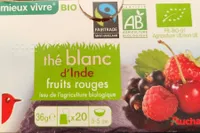 Thé blanc de l'Inde fruits rouge