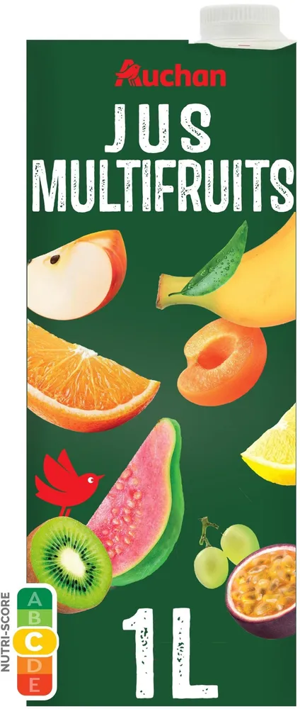 Jus multifruits à base de concentrés