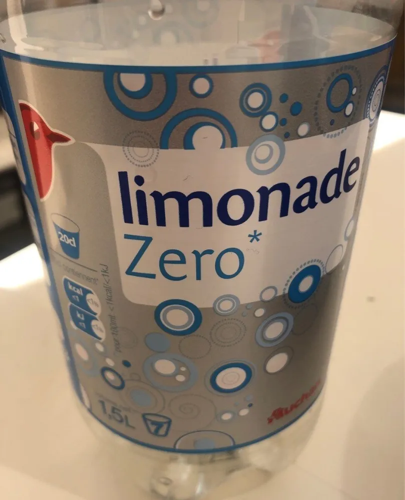 Limonade zéro à l'arôme naturel