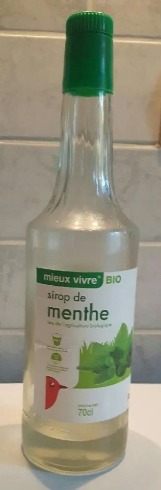 Sirop de menthe