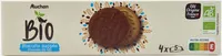 Biscuits nappés chocolat au lait BIO