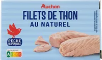 Filets de thon au naturel