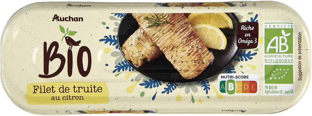 Filets de truite au citron