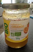 Confiture extra d'orange 45% de fruits issue de l'agriculture biologique