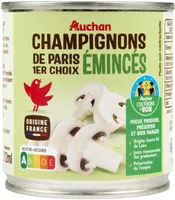 Champignons de Paris 1er Choix émincés