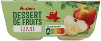 Dessert de fruitspomme bananex4