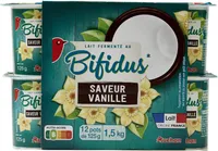 Lait fermenté au BIFIDUS* SAVEUR VANILLE*