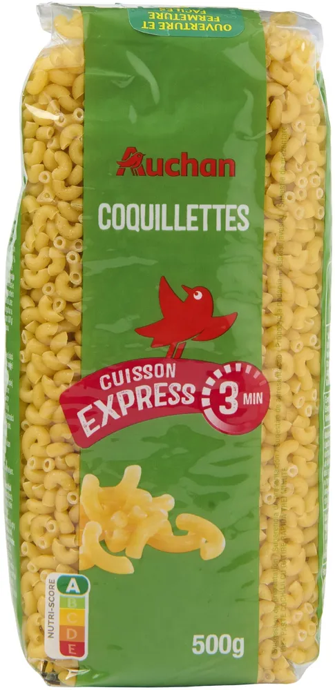 Coquillettes cuisson express 3 min