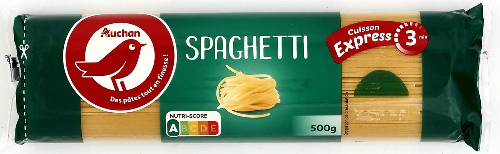Spaghetti cuisson express 3 min