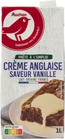 Crème anglaise saveur vanille