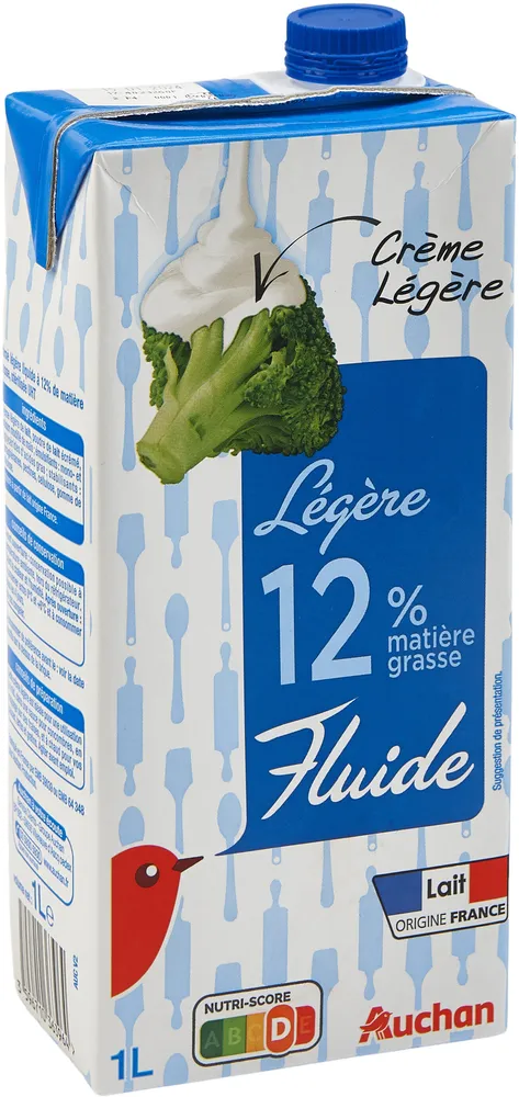 Crème LégèreLégère 12% matière grasseFluide