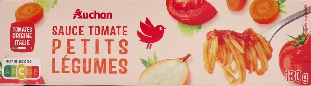 Sauce tomate petits légumes
