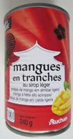 mangues en tranches au sirop léger