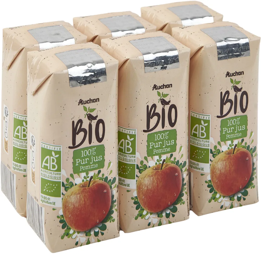 pur jus de pomme Rik et Rok bio