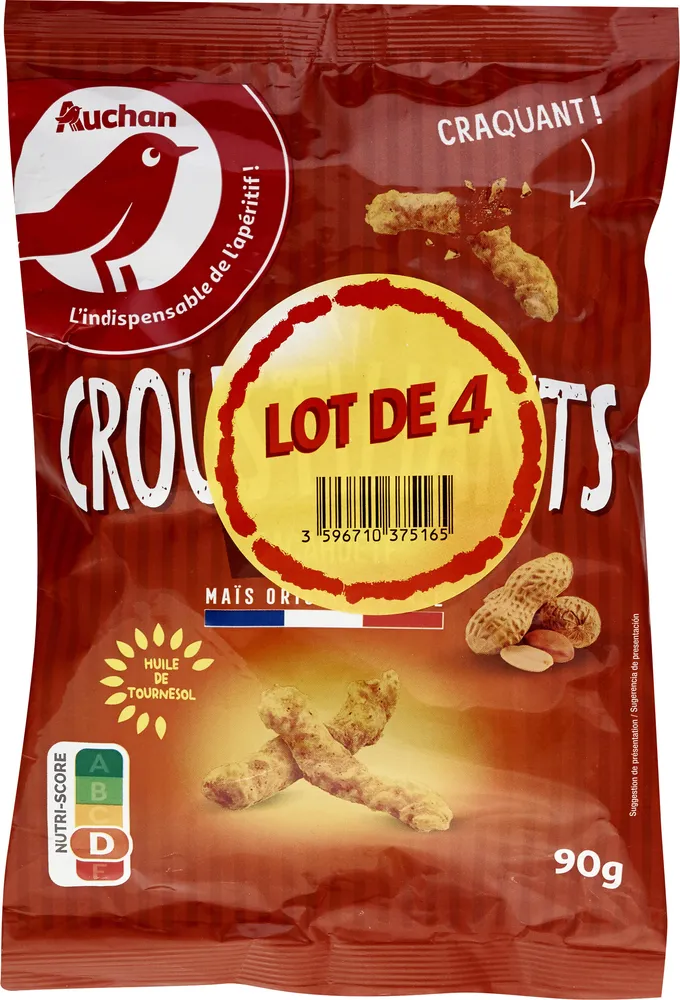 Croustillants cacahuète