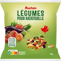 Légumes pour ratatouilleTomates´+ courgettes + aubergines + oignons + poivrons rouges + poivrons verts