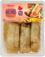 RECETTE D'ASIEnems volaille menthe sauce nuoc mamPICTO : 4 nems (+1offert) + 2 sachets de sauce