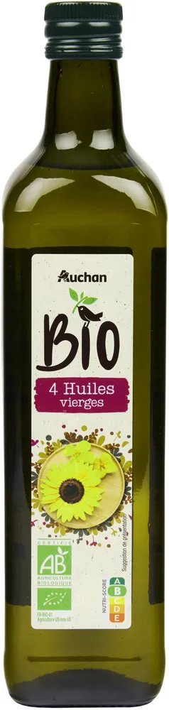 4 huiles vierges
