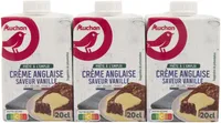 Crème anglaise saveur vanille