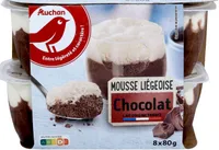 Mousse liégeoise au chocolat