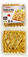 Feuilletés saumon poireaupâte feuilletée pur beurre
