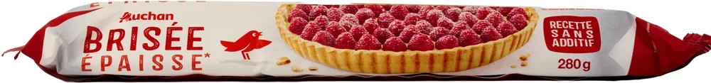 Brisée épaisse**plus épaisse que la pâte brisée Auchan 230g