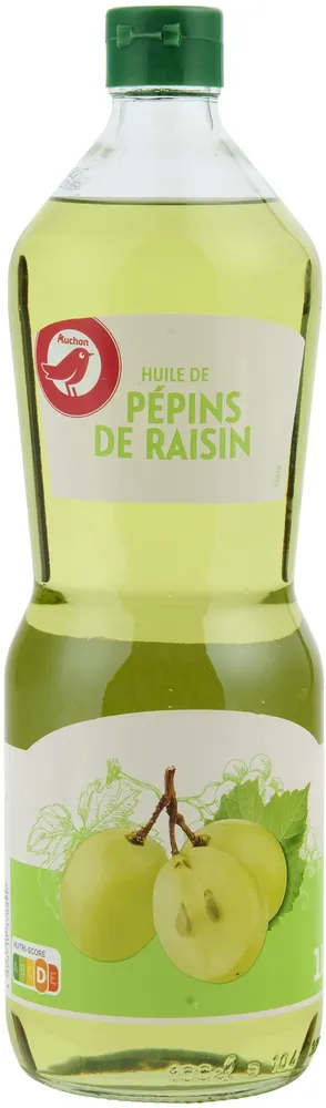 Huile de Pépins de raisin - riche en Vitamine E *