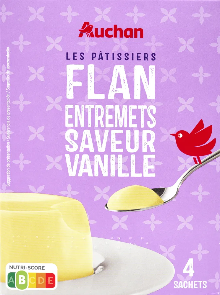 Flan saveur Vanille