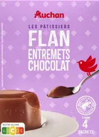Flan tout chocolat