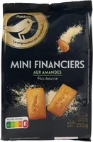 Mini financiers aux amandes Pur beurre