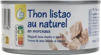 Morceaux de thon au naturel