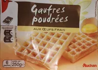 Gaufres Poudrées aux Œufs Frais
