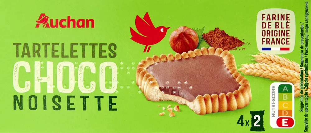 Tartelettes choco noisette