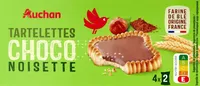 Tartelettes choco noisette