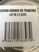 Ananas en Tranches au Jus d'ananas