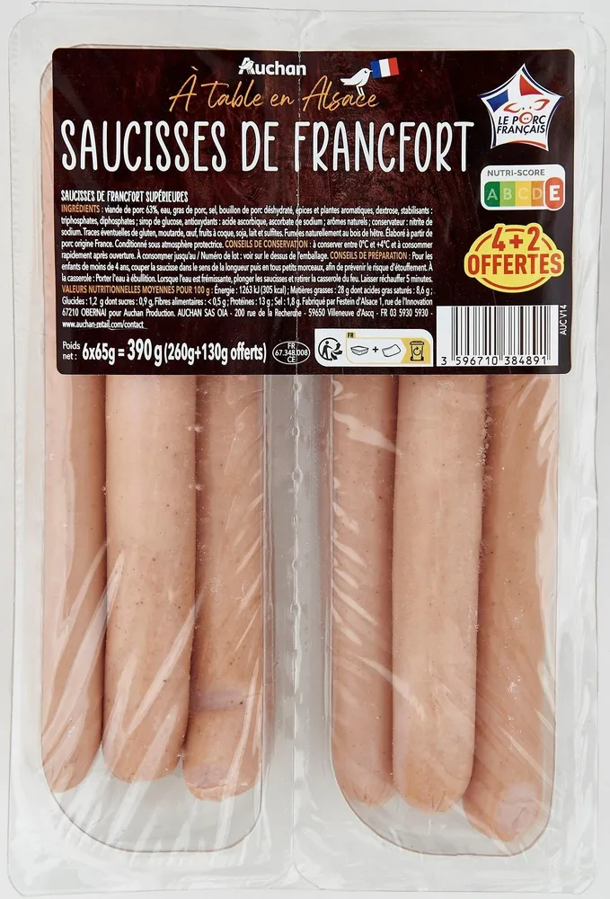 Saucisses de Francfort