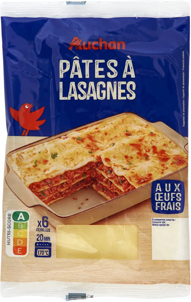 Pâtes à lasagnes
